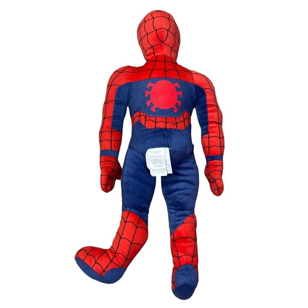 Marvel Spiderman Stuffed Pillow Doll Set Plush Red Blue 2 Pieces - Picture 6 of 11
